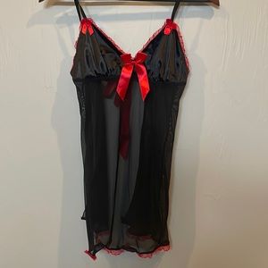 Sheer sexy babydoll.